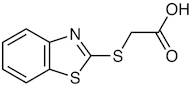 (2-Benzothiazolylthio)acetic Acid
