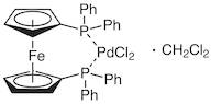 [1,1'-Bis(diphenylphosphino)ferrocene]palladium(II) Dichloride Dichloromethane Adduct