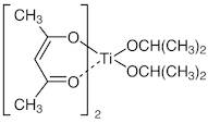 Bis(2,4-pentanedionato)bis(2-propanolato)titanium(IV) (75% in Isopropyl Alcohol)
