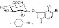 5-Bromo-4-chloro-3-indolyl β-D-Glucuronide Cyclohexylammonium Salt [for Biochemical Research]