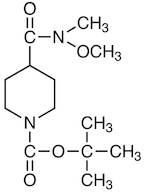tert-Butyl 4-(N-Methoxy-N-methylcarbamoyl)-1-piperidinecarboxylate