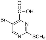 5-Bromo-2-(methylthio)pyrimidine-4-carboxylic Acid