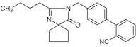 2-Butyl-3-[[2'-cyano-[1,1'-biphenyl]-4-yl]methyl]-1,3-diazaspiro[4,4]non-1-en-4-one