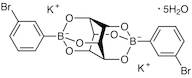 Bis(3-bromophenylboronic Acid) scyllo-Inositol Complex Dipotassium Pentahydrate