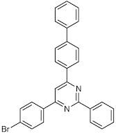 4-(Biphenyl-4-yl)-6-(4-bromophenyl)-2-phenylpyrimidine