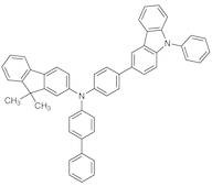N-[[1,1'-Biphenyl]-4-yl]-9,9-dimethyl-N-[4-(9-phenyl-9H-carbazol-3-yl)phenyl]-9H-fluoren-2-amine