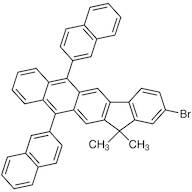 2-Bromo-13,13-dimethyl-6,11-di(naphthalen-2-yl)-13H-indeno[1,2-b]anthracene
