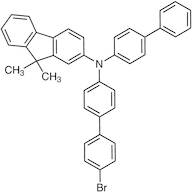 N-([1,1'-Biphenyl]-4-yl)-N-(4'-bromo-[1,1'-biphenyl]-4-yl)-9,9-dimethyl-9H-fluoren-2-amine