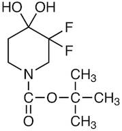 1-(tert-Butoxycarbonyl)-3,3-difluoro-4,4-dihydroxypiperidine