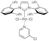 [1,3-Bis(2,6-Diisopropylphenyl)imidazol-2-ylidene](3-chloropyridyl)palladium(II) Dichloride