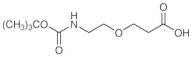 3-[2-[(tert-Butoxycarbonyl)amino]ethoxy]propanoic Acid