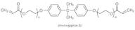 Bisphenol A Polyethylene Glycol Diether Diacrylate (m+n=approx. 3) (stabilized with MEHQ)