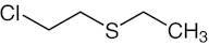 2-Chloroethyl Ethyl Sulfide