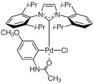 Chloro[[1,3-bis(2,6-diisopropylphenyl)imidazol-2-ylidene](4'-methoxyacetanilide)palladium(II)]