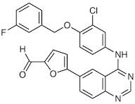 5-[4-[3-Chloro-4-(3-fluorobenzyloxy)anilino]-6-quinazolinyl]furan-2-carboxaldehyde