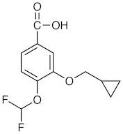 3-(Cyclopropylmethoxy)-4-(difluoromethoxy)benzoic Acid