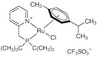 Chloro(p-cymene)[2-[(di-tert-butylphosphino)methyl]pyridine]ruthenium(II) Triflate