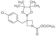 tert-Butyl 3-(4-Chlorobenzyl)-3-(4,4,5,5-tetramethyl-1,3,2-dioxaborolan-2-yl)azetidine-1-carboxylate