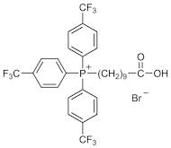 (9-Carboxynonyl)tris[4-(trifluoromethyl)phenyl]phosphonium Bromide