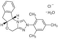 (+)-(5aR,10bS)-5a,10b-Dihydro-2-(2,4,6-trimethylphenyl)-4H,6H-indeno[2,1-b][1,2,4]triazolo[4,3-d][1,4]oxazinium Chloride Monohydrate