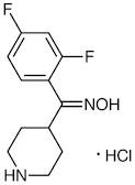 (2,4-Difluorophenyl)-4-piperidylmethanone Oxime Hydrochloride