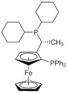 (R)-1-[(S)-2-(Diphenylphosphino)ferrocenyl]ethyldicyclohexylphosphine