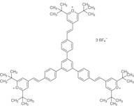 1,3,5-Tris[4-[(E)-2-(2,6-di-tert-butylpyrylium-4-yl)vinyl]phenyl]benzene Tetrafluoroborate