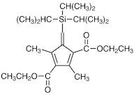 Diethyl 2,4-Dimethyl-5-[(triisopropylsilyl)methylene]-1,3-cyclopentadiene-1,3-dicarboxylate (cis- and trans- mixture)