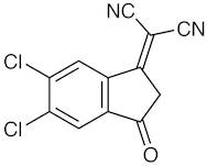 (5,6-Dichloro-3-oxo-2,3-dihydro-1H-inden-1-ylidene)malononitrile