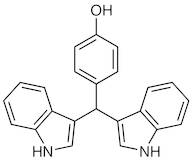 4-[Di(1H-indol-3-yl)methyl]phenol