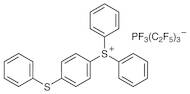 Diphenyl[4-(phenylthio)phenyl]sulfonium Trifluorotris(pentafluoroethyl)phosphate (ca. 50% in Propylene Carbonate)