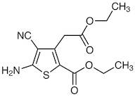 Ethyl 5-Amino-4-cyano-3-(2-ethoxycarbonylmethyl)thiophene-2-carboxylate