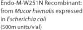 Endo-M-W251N Recombinant: from Mucor hiemalis expressed in Escherichia coli (500m units/vial)