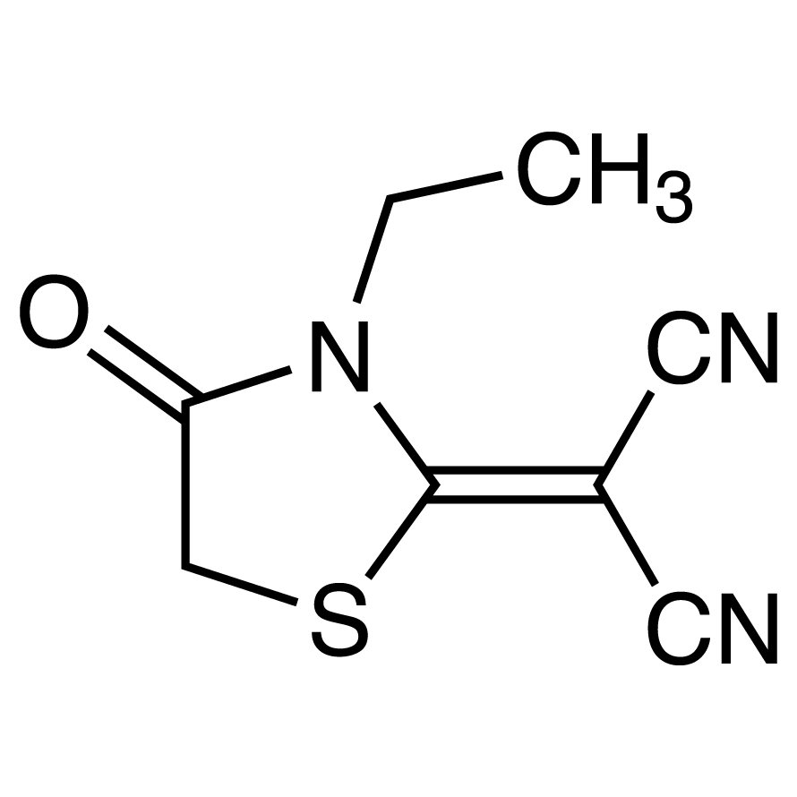 2-(3-Ethyl-4-oxothiazolidin-2-ylidene)malononitrile