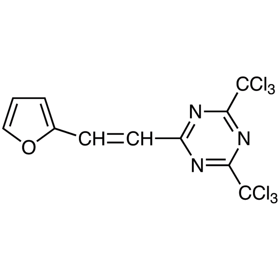 2-[2-(Furan-2-yl)vinyl]-4,6-bis(trichloromethyl)-1,3,5-triazine