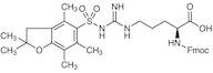Nα-[(9H-Fluoren-9-ylmethoxy)carbonyl]-Nω-(2,2,4,6,7-pentamethyldihydrobenzofuran-5-sulfonyl)-L-arginine