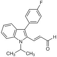 (E)-3-[3-(4-Fluorophenyl)-1-isopropylindol-2-yl]acrolein