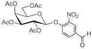 4-Formyl-2-nitrophenyl 2,3,4,6-Tetra-O-acetyl-β-D-galactopyranoside