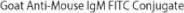 Goat Anti-Mouse IgM FITC Conjugate
