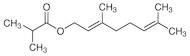 (E)-3,7-Dimethylocta-2,6-dien-1-yl Isobutyrate