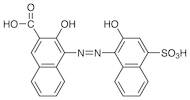 2-Hydroxy-1-(2-hydroxy-4-sulfo-1-naphthylazo)-3-naphthoic Acid (1:100 diluted with K2SO4)