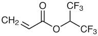 1,1,1,3,3,3-Hexafluoroisopropyl Acrylate (stabilized with TBC)