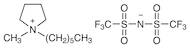 1-Hexyl-1-methylpyrrolidin-1-ium Bis((trifluoromethyl)sulfonyl)amide