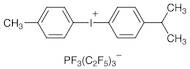 (4-Isopropylphenyl)(p-tolyl)iodonium Trifluorotris(perfluoroethyl)phosphate(V)