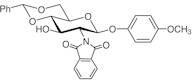 4-Methoxyphenyl 4,6-O-Benzylidene-2-deoxy-2-phthalimido-beta-D-glucopyranoside
