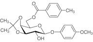 4-Methoxyphenyl 3,4-O-Isopropylidene-6-O-(4-methylbenzoyl)-β-D-galactopyranoside