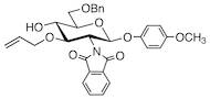 4-Methoxyphenyl 3-O-Allyl-6-O-benzyl-2-deoxy-2-phthalimido-beta-D-glucopyranoside