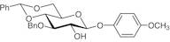 4-Methoxyphenyl 3-O-Benzyl-4,6-O-benzylidene-β-D-glucopyranoside