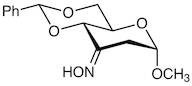 Methyl 4,6-O-Benzylidene-2-deoxy-α-D-erythro-hexopyranosid-3-ulose Oxime