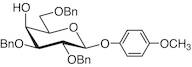 4-Methoxyphenyl 2,3,6-Tri-O-benzyl-β-D-galactopyranoside